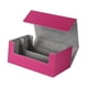 thumbnail image 1 of Caja de almacenamiento para mazos de cartas, funda para cartas de béisbol premium Rosa, 1 of 9