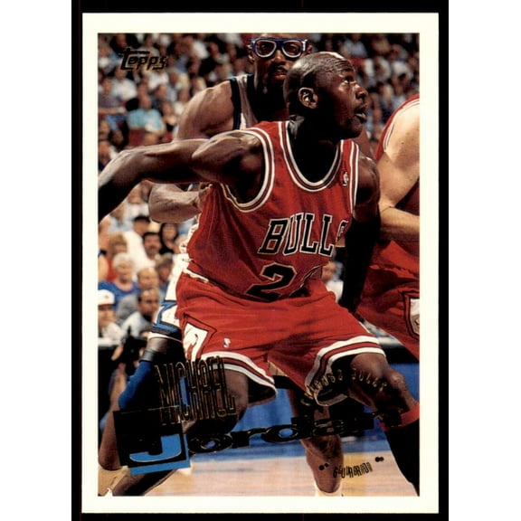 Michael Jordan Card 1995-96 Topps #277