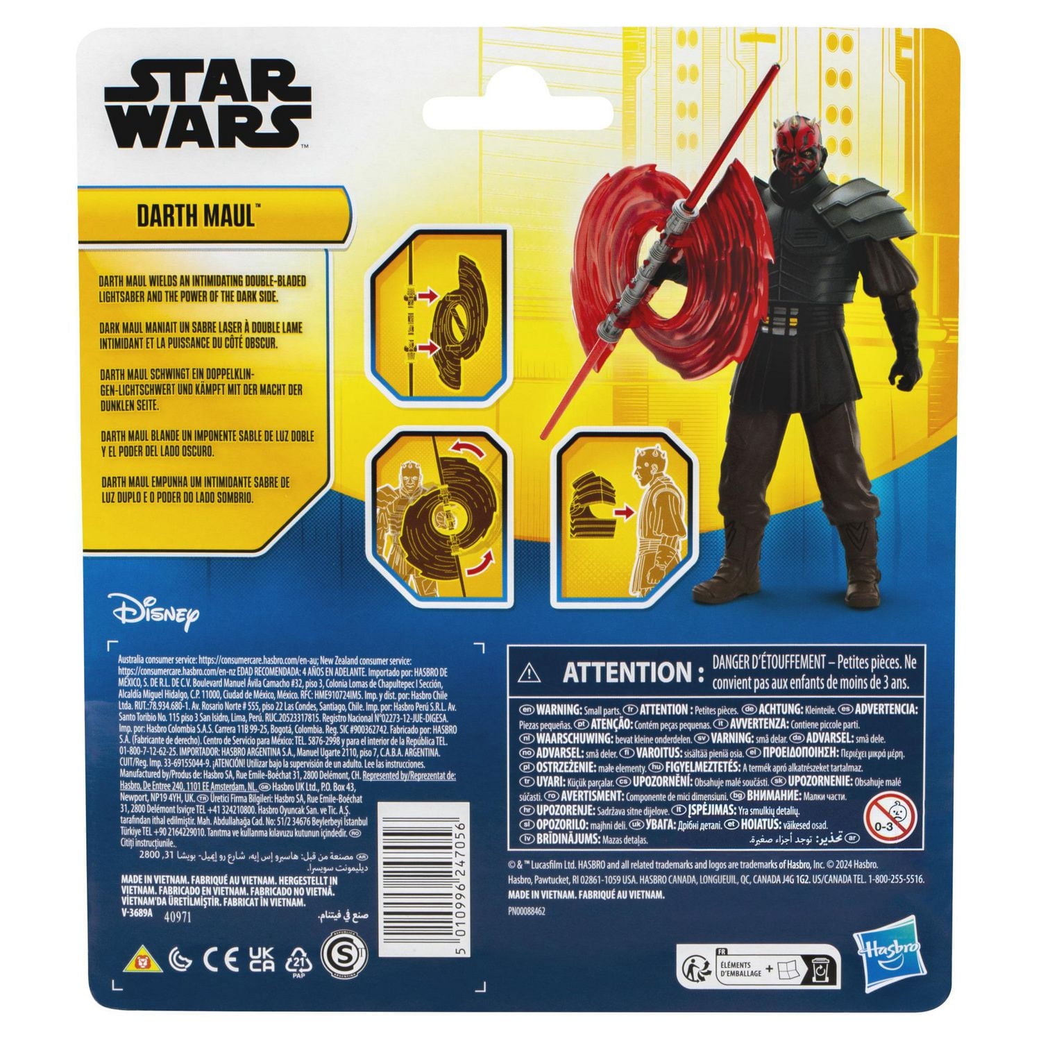 Star Wars Epic Hero Series, figurine Darth Maul, jouets pour filles et garçons à partir de 4 ans