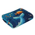 thumbnail image 2 of KLL Whimsical Underwater Fantasy Ultra Absorbent & Soft Hand Towels for Bath, Hand, Face, Gym and Spa-27.5x16in, 2 of 8
