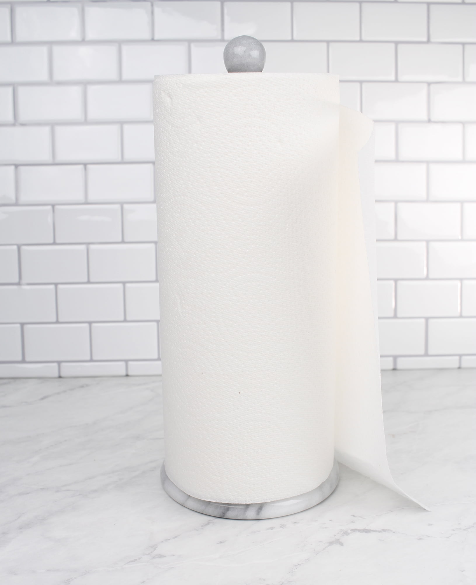 Marble Paper Towel Holder