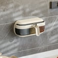 thumbnail image 1 of Storage for Kitchen,Kitchen Wall Storage,Seasoning Box Wall Mounted Kitchen Seasoning Storage Box Household High-End Wall Mounted Seasoning Jar, 1 of 6