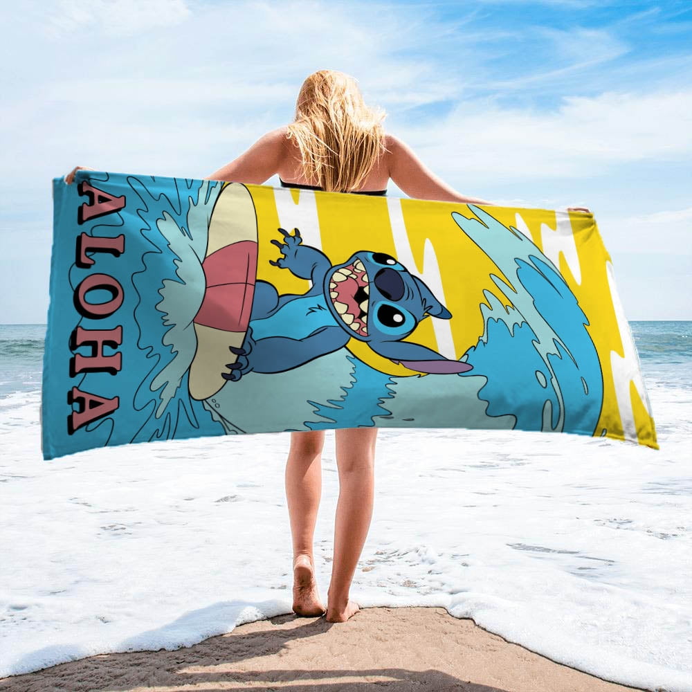 Stitch Kids Beach Towel, 27 x 54, Disney