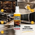 thumbnail image 6 of Greasekiller Bbq Spray, Greasekiller Spray Grill Cleaner, Grease Killer Heavy Duty Degreaser, Fast-Acting Grease Removal for Grills, Stovetops, and All Kitchen Surfaces, 6 of 9