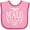 Pink and Red, variant on Inktastic Maui Hawaii Surfing Boys or Girls Baby Bib