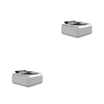 thumbnail image 1 of Monstrate Altavoz inalámbrico Subwoofer Altavoz de sonido envolvente Altavoces de música para profesores de teléfono Guía turística de Blanco 2piezas, 1 of 6