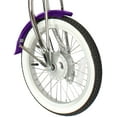 thumbnail image 2 of Wonder Wheels 16" Lowrider Hi-Ten Steel Drum Brake Single Speed Bicycle with One Piece Crank and Alloy Rims - Purple, 2 of 6