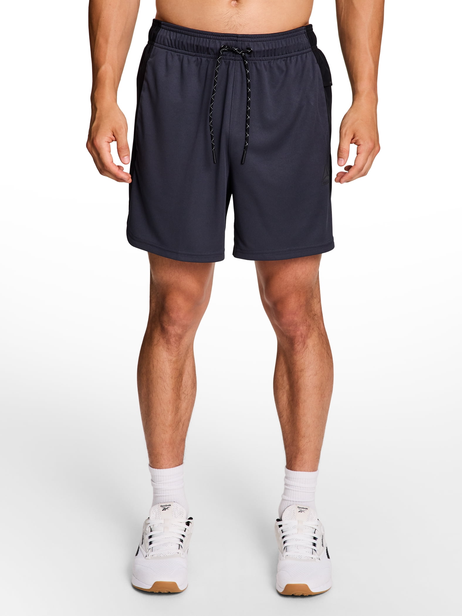 Reebok Men's and Big Men's Trekker Hybrid Performance Short, 6" inseam, Size S-3XL
