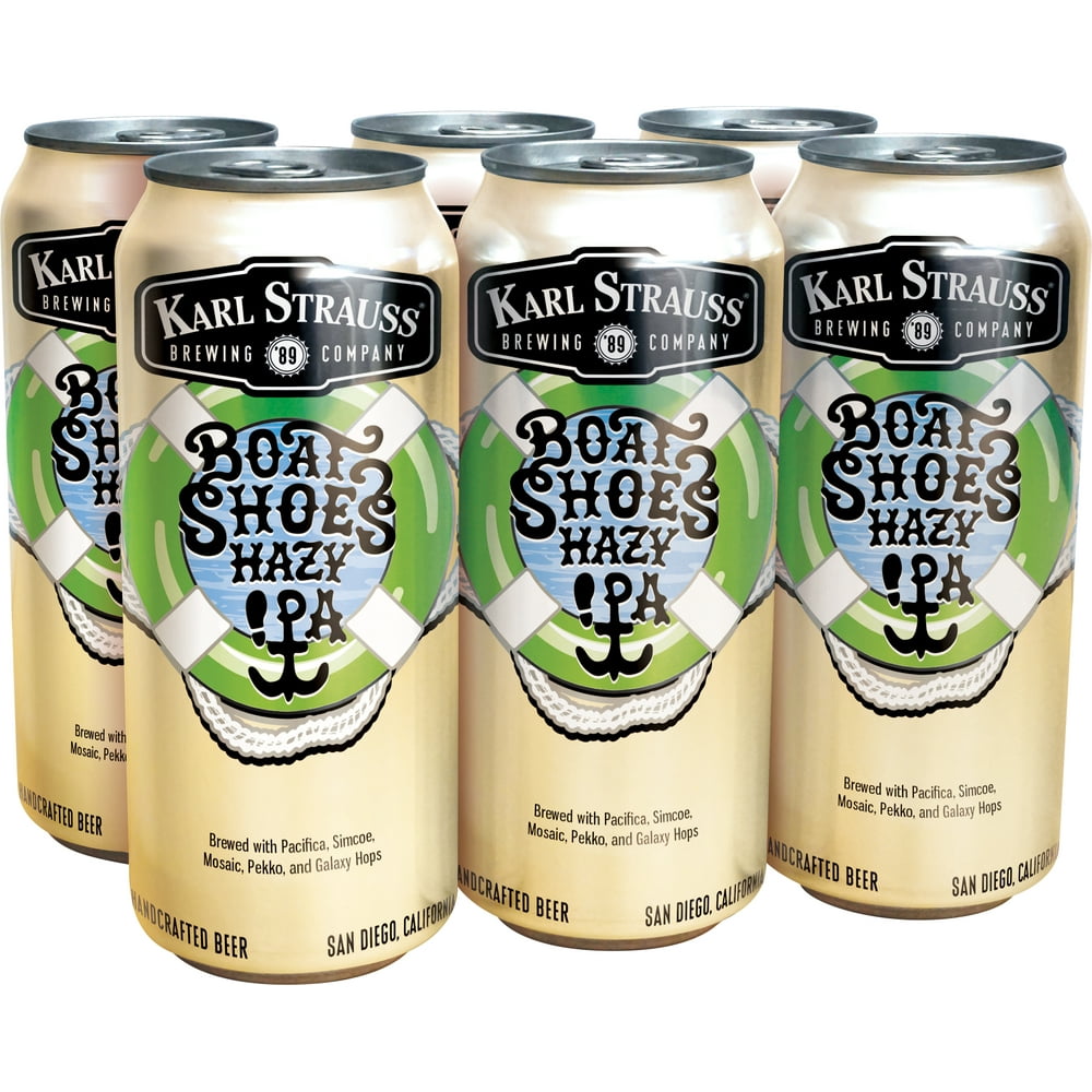 Microbreweries Karl Strauss Boat Shoes Hazy Ipa 6/16c Microbreweries Karl Strauss Boat Shoes Hazy Ipa 6/16c