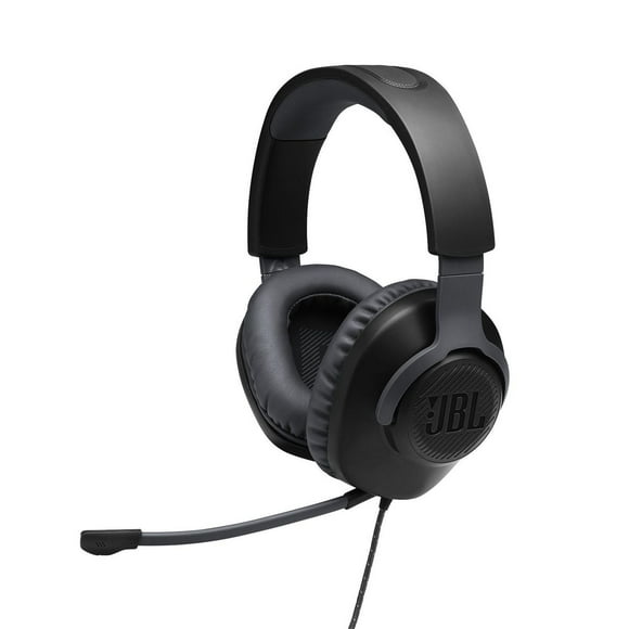 JBL Quantum 100 Wired Over-Ear Gaming Headset with a detachable mic, Mutiple platform compatibility