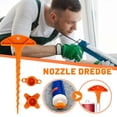 thumbnail image 5 of Caulk Plug 3D Printed Nozzle Unclogging Device & Reusable Sealing Caps (Two-Corner & Four-Corner), PLA Material, Universal Fit for Caulking Guns, 5 of 7
