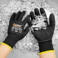 thumbnail image 5 of Qear 1-Pair Cut Resistance Work Safety Gloves, Textured Grip Latex Rubber Palm Coated,Size L, 5 of 7