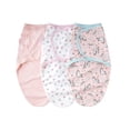thumbnail image 1 of Manta Swaddle insular SU3007 3PCS Manta de dormir infantil de algodón suave multicolor con lindo Patrón de dibujos animados, 1 of 7