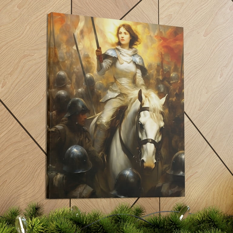 Joan of Arc Portrait French Modern Impressionist Classic Fine Art