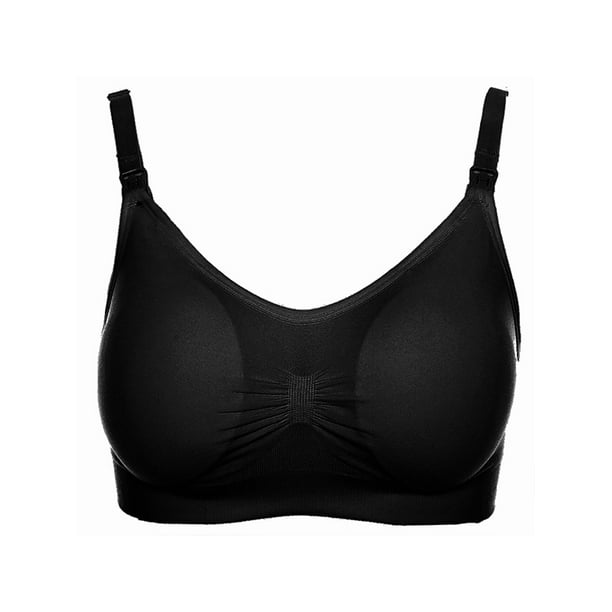 Jchiup Jchiup Womens Seamless Nursing Bra Sleep Maternity Full Bust