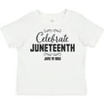 thumbnail image 3 of Inktastic Celebrate Juneteenth Boys or Girls Toddler T-Shirt, 3 of 5