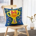 thumbnail image 5 of LALILO Throw Pillow Covers Motivation And Dream Lettering Strong Cushion Cover 18" x 18", 2 Pack, 5 of 6