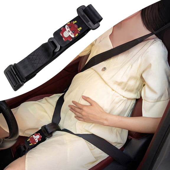 Pregnant Seat Belt Adjuster for Car, Keep Comfort and Safety for Maternity Moms Belly Prevent Compression of Abdomen