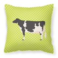 thumbnail image 1 of "Treasures BB7648PW1414 Holstein Cow Green Outdoor Canvas Fabric Decorative Pillow, 14"" x 3"" x 14""" Caroline's Treasures BB7648PW1414, 1 of 1