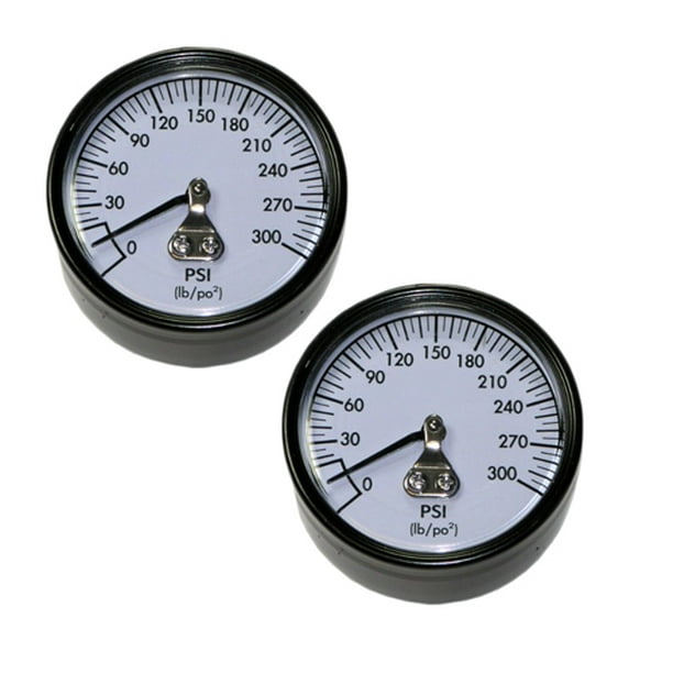 DeWalt D55146 Compressor Replacement Pressure Gauge (2 Pack) A18885