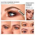 thumbnail image 3 of Lápiz de cejas impecable, depilador y recortador, depilación facial para mujeres, depilador indoloro 2 en 1, depiladora para mujeres para vello de melocotón, mentón, mejillas y labios, 3 of 5