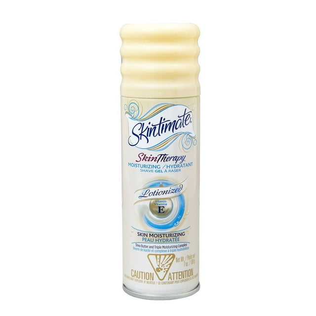 Gel à raser pour femmes Skintimate Skin Therapy Peau hydratée