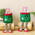 thumbnail image 4 of MOSHAKALA Christmas mini Gift Bags, Elf shirt Christmas Treat Bags, Set of 6 Gift Bags for Children Holiday Parties Teachers Decorations (ELF), 4 of 6