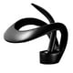 thumbnail image 3 of Grifo para lavabo de baño, monomando, fácil de instalar, portátil, elegante, mezclador de lavabo negro, 3 of 9