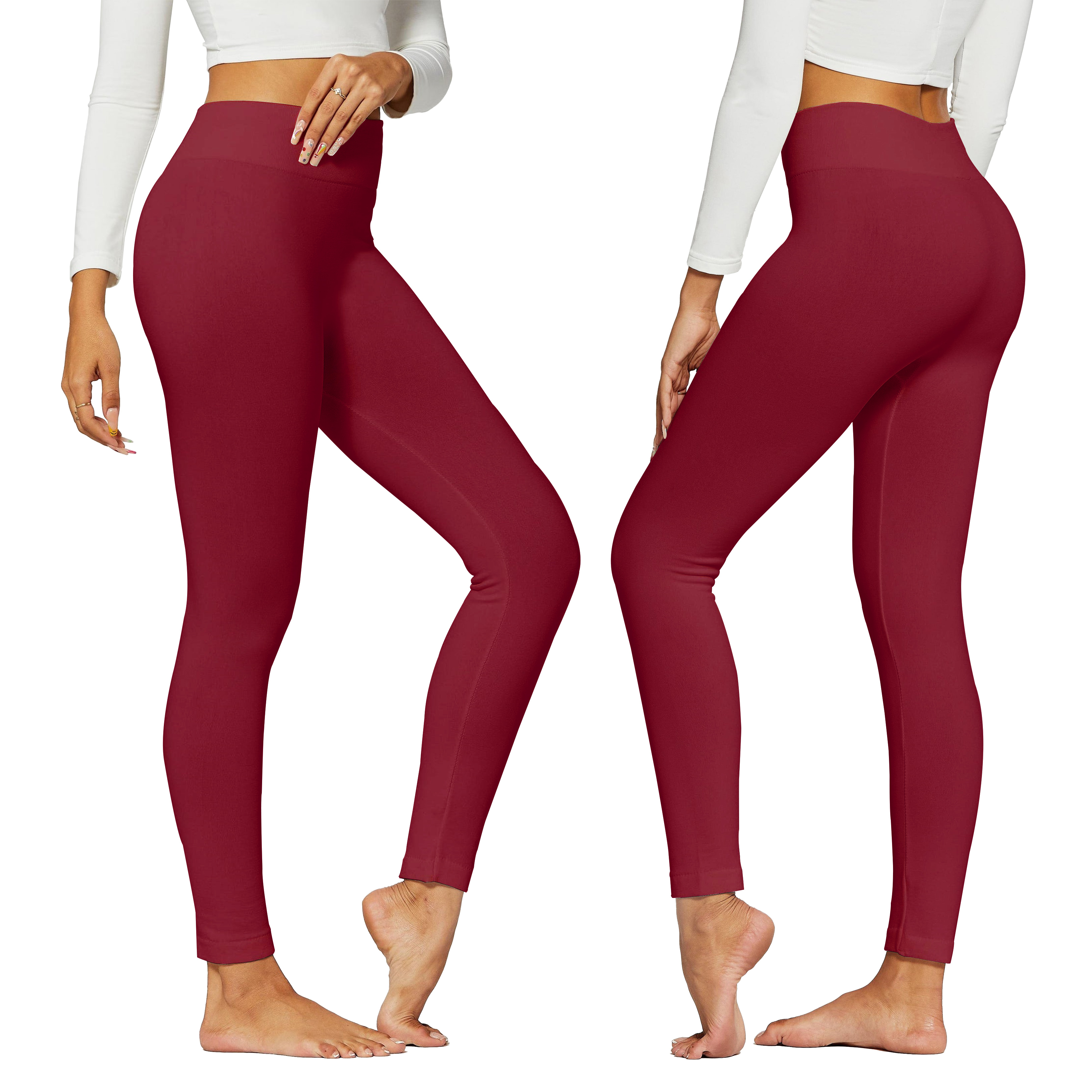 Hippie Rose Juniors' Fleece-Lined Leggings Charcoal Size Medium - Walmart .com