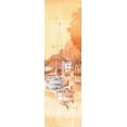 thumbnail image 2 of Franz, Heigl 10x24 Black Ornate Wood Framed with Double Matting Museum Art Print Titled - Seaside III, 2 of 4