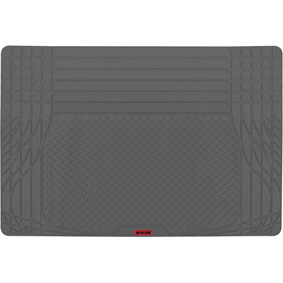MotorTrend FlexTough SUV Cargo Liner & Car Trunk Mat - Universal Trim-To-Fit All Weather Cargo Mats for Back of SUV - SUV Trunk Mat & Trunk Liner Floor Mat Cargo Cover - Trunk Cover 47.5"in x 32.2"in
