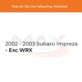 thumbnail image 2 of MAX Advanced Brakes - Brake Kit For 2002-2003 Subaru Impreza| Carbon Ceramic Brake Pad and Rotor Kit Front and Rear| Daily Driving Geomet Coated Brake Rotors, 2 of 9