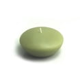 thumbnail image 1 of Jeco CFZ-059-6 3 in. Sage Floating Candles, Green - 72 Piece, 1 of 1