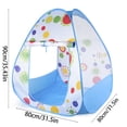 thumbnail image 3 of HuiXinOu Pop-Up Game Tent Foldable Storage Tent Suitable for Indoor Outdoor Use Gaming Relaxing Reading Kids Play Tent Lightweight Easy to Assemble and Store, 3 of 6