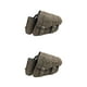 thumbnail image 2 of Alforja de moto Sidaley Ajustable Impermeable Triangular Universal Marrón gris Tipo 2 2piezas, 2 of 6
