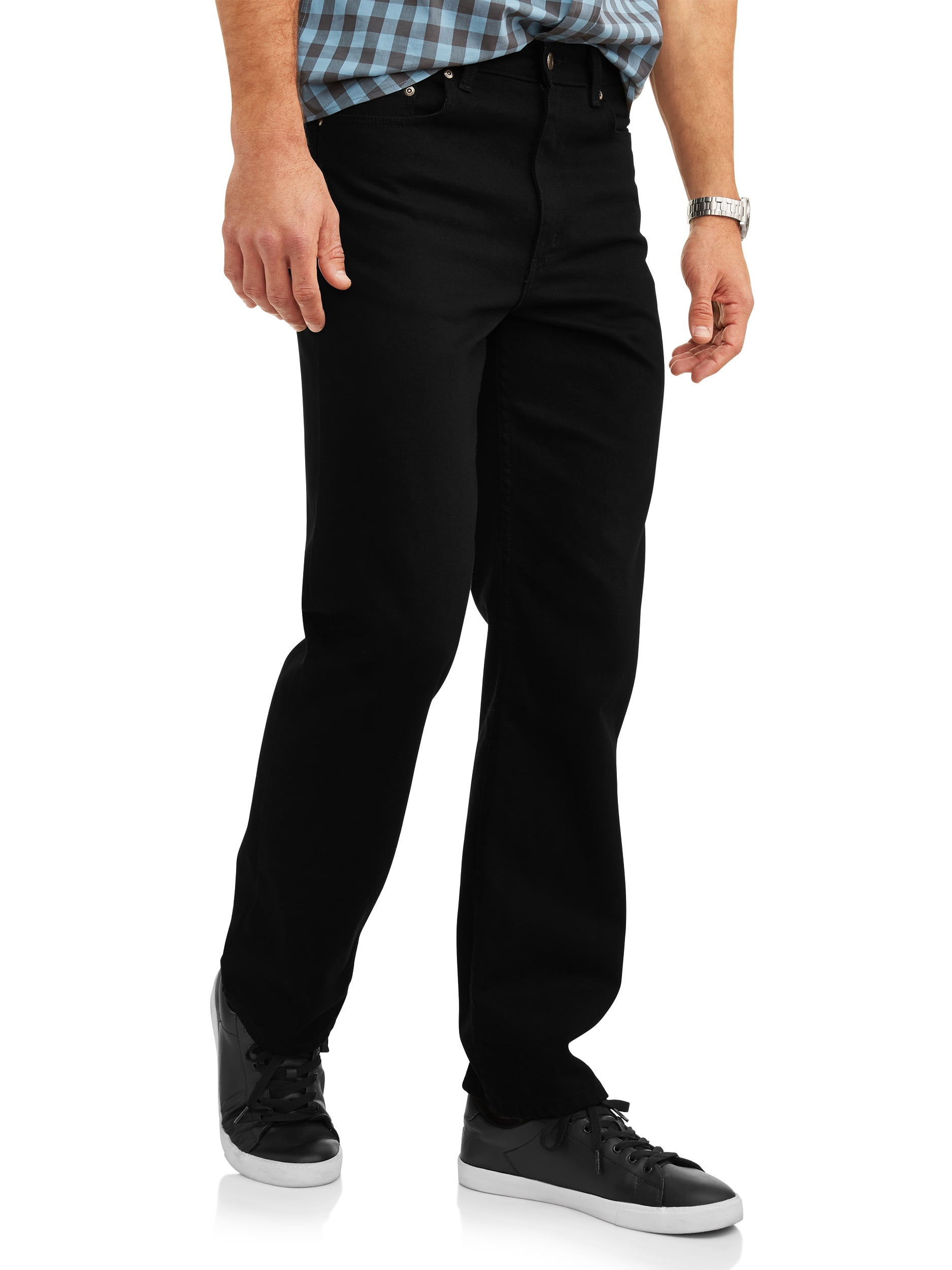George Men's and Big Men's 100% Cotton Relaxed Fit Jeans