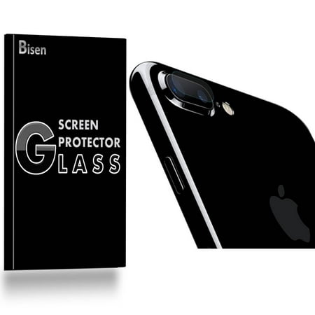 [2-Pack, BISEN] Back Camera Lens of iPhone 8 Plus (2016 Release) Tempered Glass Screen Protector, Anti-Scratch, Anti-Shock, Shatterproof, Bubble Free
