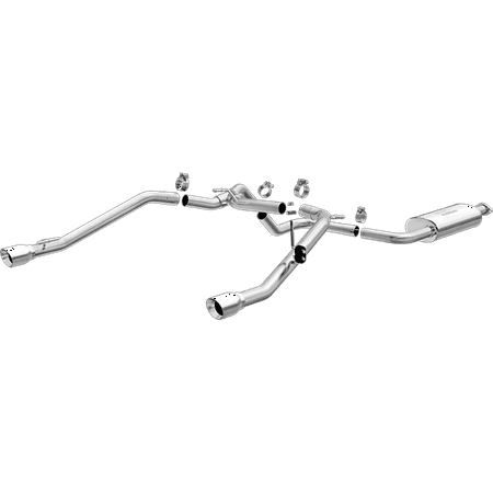 MagnaFlow Cat-Back 11-15 Chevy Cruze 1.4/1.8L 2.5in Tubing SS Dual (Best Exhaust For Chevy Cruze)