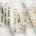 thumbnail image 4 of Vintage Transparente PET Pegatina pack gypsophila Flores Diario Álbum Decoración DIY material Pegatinas, 4 of 4