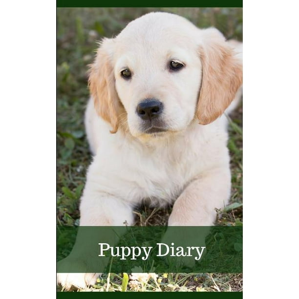 Puppy Diary Personalized Record Book for a New Dog Owner to Keep Track of Development, Health