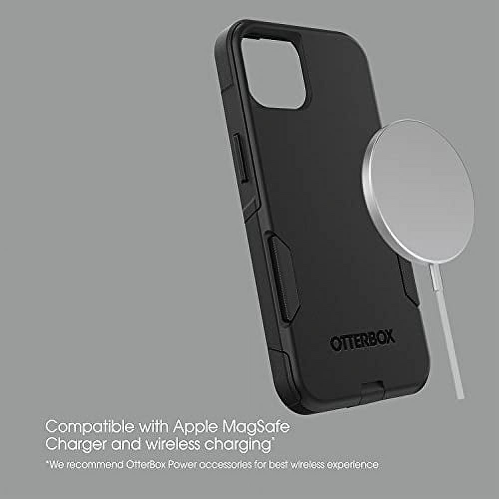 OtterBox Commuter Series MagSafe Compatible Charging Cell Phone Case for Apple iPhone 13, Black