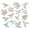 D, variant on OIUR Rainbow Window Stickers PVC Suncatcher Prism Non-Adhesive Decals Waterproof Static Stickers for Home Glass Door Window Wall Decoration