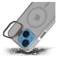 thumbnail image 2 of Funda Case Carcasa Tornasol Color Titanio Gris Con Soporte Premium Para iPhone 14 Plus / 15 Plus Compatible Con Magsafe., 2 of 7