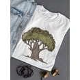 thumbnail image 3 of Beautiful Old Oak Tree T-Shirt Women -Image by Shutterstock, Female Large, 3 of 4