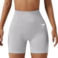 thumbnail image 1 of WILLBEST Pantalones Cortos de Yoga Casuales de Moda para Mujer, Cintura Alta, Moldeadores Corporales, Pantalones Deportivos Elásticos para Entrenamiento Físico Y Comodidad Activa. Mediana, 1 of 8