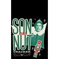 thumbnail image 6 of Elf Son of a Nutcracker Men's Black Sleep Pajama Shorts-Small, 6 of 7