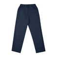 thumbnail image 6 of LIJCC Uniform Pants for Boys Yonth Twill Pants Elastic Waist Stretch Pull on Chino Pants Kids Straight Leg School Solid Color Trousers Kids Clothes, 6 of 7