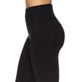 thumbnail image 4 of Reebok Women's Solid Print High Rise 7/8 Legging with 25" Inseam and Side Pockets, 4 of 4