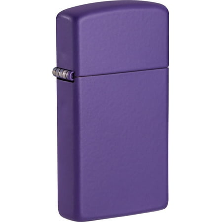 Zippo Slim Purple Matte Pocket Lighter