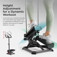 thumbnail image 3 of Stepper inteligente 2 en 1 con manillar Sunny Health & Fitness, 3 of 6